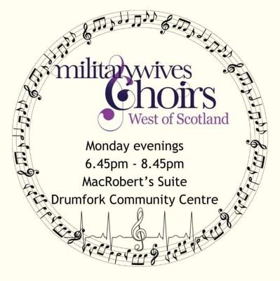 Established in 2012. Part of the wider Military Wives Choir network. Based in the West Coast of Scotland.
Westofscotland@militarywiveschoirs.org