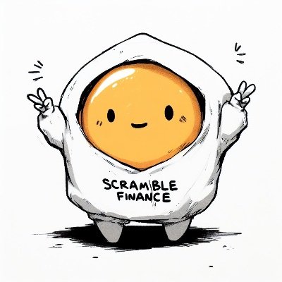$EGGS walked so #SCRAMBLE could run: Scramble Finance is a new Eggsperiment on Ethereum 🍳 https://t.co/2hDeM7ndSi

CA: 0x63b420fb3294BA1d300CE5D3ba4BBCA0F4fe5e3b