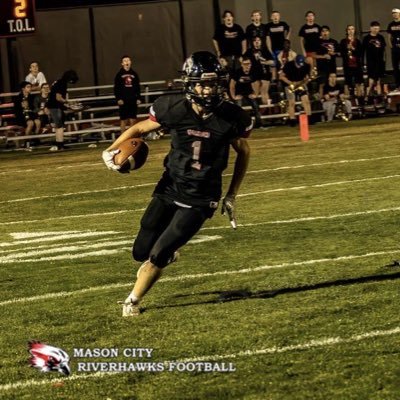 drew_hobart's profile picture. | MCHS | ATH - WR/DB | 1st Team All-District, 1st Team All-State Returner| C/O 2026| 4.00 gpa | 5”10, 165 | email: dhobart26@masoncityschools.org