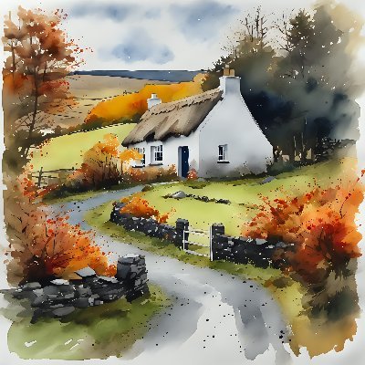 A look at the Island of Ireland through the medium of Watercolours. A Katherine Hall Fine Arts Project