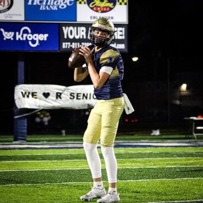 6’1 175lbs Varsity QB C/O 2026@ Lloyd Memorial Highschool KY 📍3.6 GPA. Number- (8592878497)/ Head coach: Kyle Neirderman/ Email: Kaleb.Evans1525@gmail.com