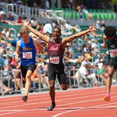 #1 Sprinter In Oregon's C/O 2024 3x State Champ 100m:10.59 200m:21.76 NSHS Email demariromel@gmail.com