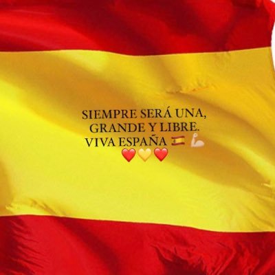 Mi madre me educó hasta donde pudo y luego me dió su escudo 🛡️💪 👑 Amante de 🇪🇸 cada día más stop progreso stop comunismo ESPAÑA NO SE COMPRA NI SE VENDE