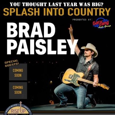 Brad Paisley 
Son  of  The Mountain :The First For Tac Available now #countrymusic