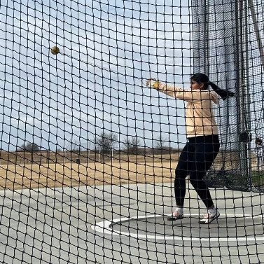 Haltom HS 2025 | 4.5 GPA | 5’8 |Disc PR: 120’1”| Hammer PR: 88’7” | Weight PR: 33’1” | Momentum Throws