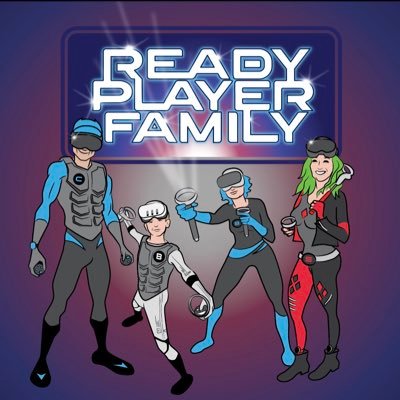 We are a virtual reality gaming family