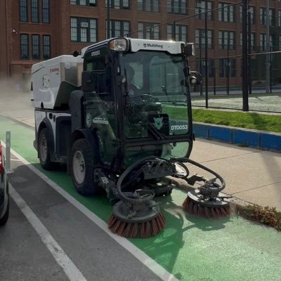 I’m just trying to keep the bike lanes clean.