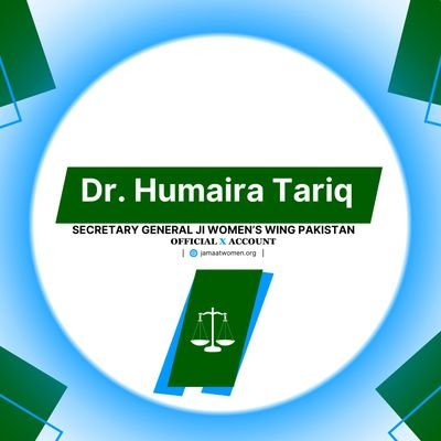 PHD Docterate | Sec Gen JI Women Wing Pakistan |