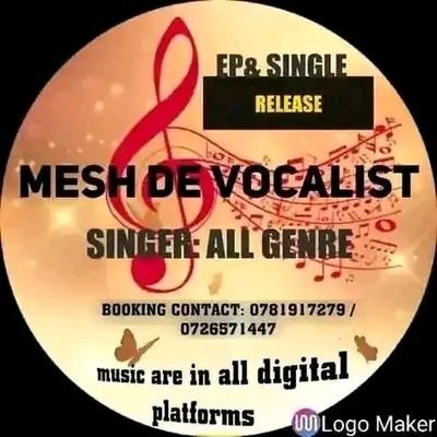 Hi everyone  I'm Mesh De Vocalist singer of R&B/Soul, follow me @ YouTube,Reverbnation,facebook, Instagram,Twitter audiobook, SoundCloud as : MESH DE VOCALIST,