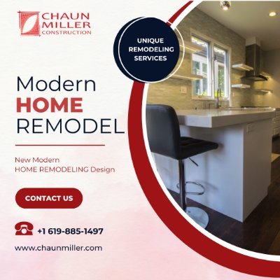 Chaun Miller provides home renovation services which include kitchen remodeling, bathroom remodeling, home remodeling, landscape remodeling, home improvement.