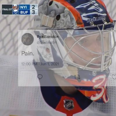 Unofficial #1 Ilya Sorokin fan. “Stop Puck”. Also tweet about the Steelers and Mets occasionally. Make some content on TikTok too. All thoughts are my own