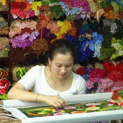 Welcome to the hand embroidery art of ThuongEmbroidery. Where we share our passion for hand embroidery art, beautiful embroidery designs and tutorials.