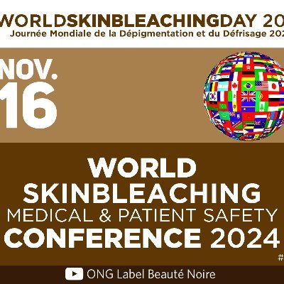 1er Label Qualité  Multiculturel #Santé  et #Cosmétiques

 A l'initiative :Journée Mondiale du #Blanchiment de la peau et du #Défrisage
#WorldSkinbleachingDay23