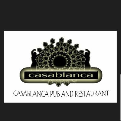 This is the official x page for Casablanca Pub and restaurant.