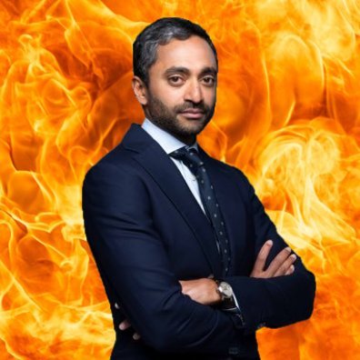 Chamath Palihapitiya's burner (parody)