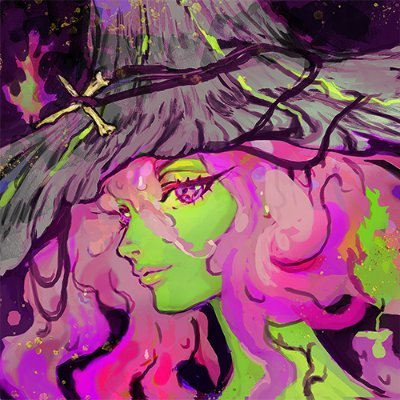 🏳️‍⚧️ She/Her 
🐸 Chasm Swamp Slime Witch VTuber 
💀 Cozy Unhinged Variety Streamer 
🖼️ Pfp @saproartist
🎨 #swampwaterart
