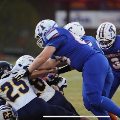 6’1” 265lbs DL:425 SQ:600 BN:250 GPA:3.625, CO 24’, LT for THS, from Crum, WV; Christian, Matthew 22:14 Contact:princeandrew854@gmail.com NCAA ID:2209679784