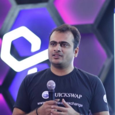 Core-contributor @QuickSwapDex and @himalayandao | Big time Ethereum fan