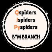 QSpiders, JSpiders & PySpiders BTM Layout(@QSpiders_BTM_) 's Twitter Profile Photo