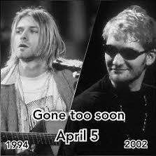 Grunge Rock Remembering Kurt & Layne “it’s better to be hated for who I am then loved for who I’m not”