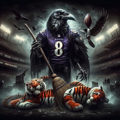 Die Hard Ravens Fan. Lamar Jackson Owns the Bengals