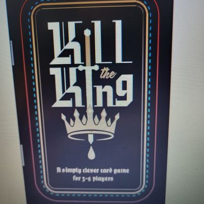 KillTheKingCard's profile picture. Kill The King - a simply clever card game for 3-5 players. 
Self published. Available in Toronto for $20.  hutchcardgames@gmail.com