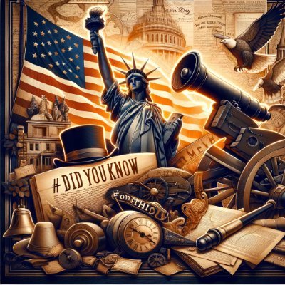 American Studies Scholar 🇺🇲 | Exploring the rich tapestry of U.S. history, one day at a time. Join me in uncovering fascinating #DidYouKnow & #OnThisDay facts