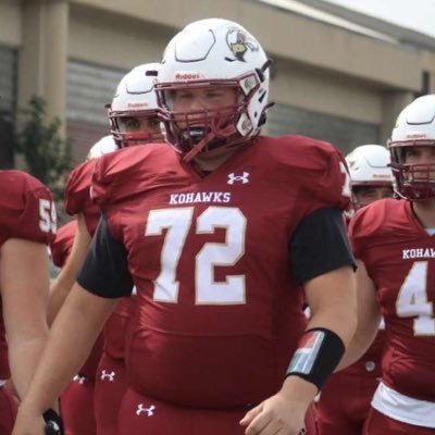 Coe College Offensive Lineman #72