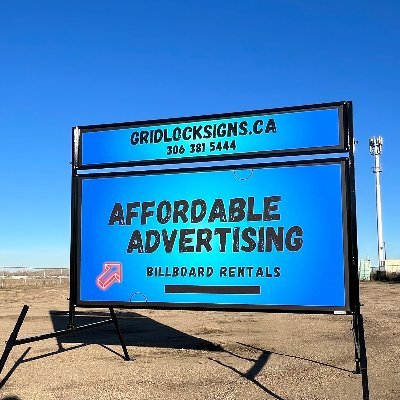 Portable signs available for rent! Promote your business or introduce yourself! Incredible bang for your advertising buck!! Based out of Saskatoon!