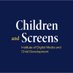 Children and Screens (@childrenscreens) Twitter profile photo