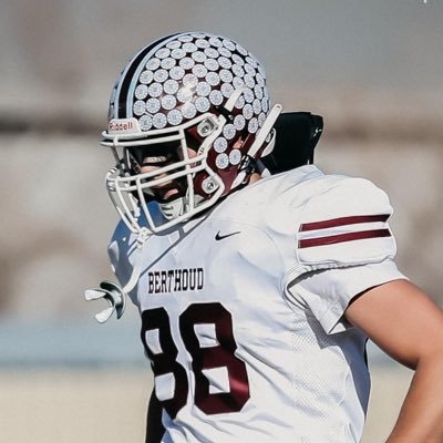 Berthoud High School/Class of 2024/TE-LB/6’3/220lbs/3.8 gpa/#88 ||First Team All Conference 22-23||