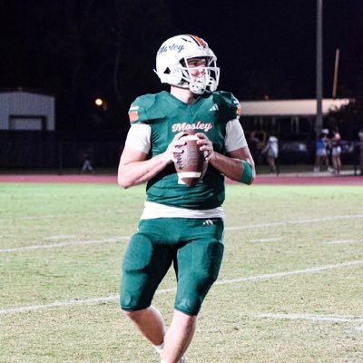 Starting QB Mosley High School. Class of 2025. Height 6.0 ft wt. 205lb. Catapult in game 20.5 MPH . GPA  4.0 NCAA ID# 2304879444 -phone Number (850)890-9858