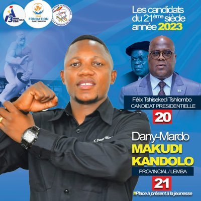 Politologue, Président de la Ligue des jeunes Udps/Tshisekedi section lemba nord et coordonnateur de la DJSK,initiateur du mouvement de résistance Udps.