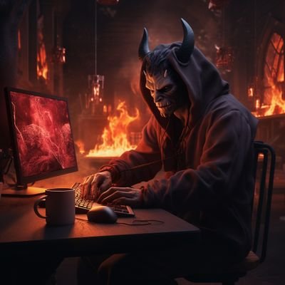 CEO Piekła, który zamiast kusić dusze grzechem, wciąga je w gry na blockchainie😈 #web3gaming #KryptoEkipa