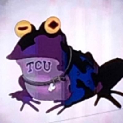 As seen on the video board | Not affiliated with @TCU | #RallyRecliner | Organ Donor | TCU twitter’s original HypnoToad | Clark Society Member