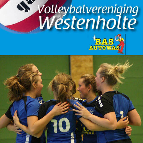 Volleybalvereniging Bas Autowas Westenholte | Heren 1 speelt in de 1e Divisie A | Dames 1 speelt in de 2e Divisie B