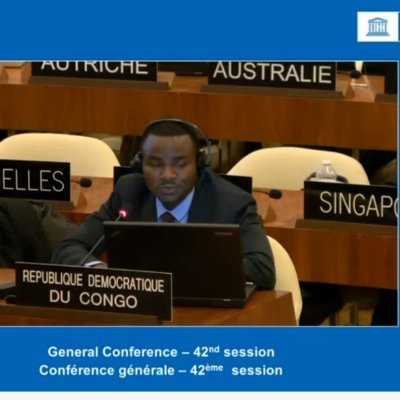 Juriste, Chargé de Programme droits de l'homme, Paix 
et Démocratie / Éthique sciences et technologies/Digital Ethics Officer #IA
#COMNAT RDC UNESCO; #ENA_RDC