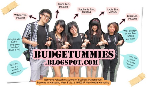 Sourcing for the best $10 Tzichar in Singapore to fill your budget tummies! By NYP Year 3 Marketing Students (: