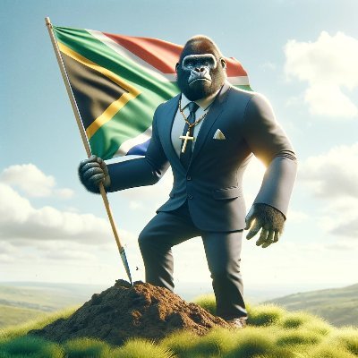 South African Patriot I Black Christian ✝ Nationalist I THE GORILLA IS A HERBIVORE.  - 