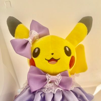 無言フォロー失礼します🙇 マイピカチュウの洋服作って、ぬい撮しているアカウントです🌟　宜しくお願いします🌟