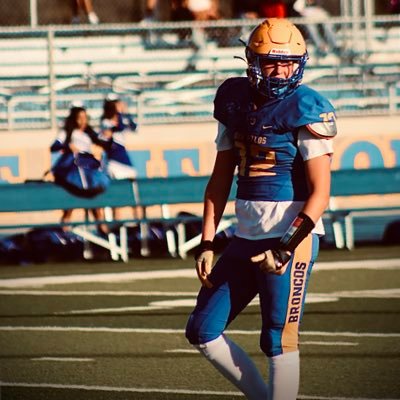 15 yr old, 6’2 200lbs TE (Main Position)/ DE(Secondary Position) 4.1 GPA Dos Palos High School C/O 2027 Phone Number: 209-675-2656 Email: @ace.obanion@gmail.com