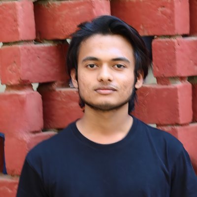 Web Developer at https://t.co/CMBDcIsCCE | ReactJs | Flask | HTML CSS JavaScript | Python | Pursuing B.E in Computer Engineering