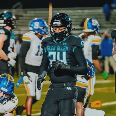 |24’🎓| Glen Allen HS|6,2 205lbs|DE| 3.0gpa| johenzonp7@gmail.com| two sport ath 🏈|