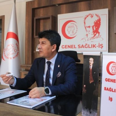 Genel Sağlık İş Sendikası 
Merkez Yönetim Kurulu Üyesi Hukuk ve Toplu Sözleşme Sekreteri
#genelsağlıkiş @Gsi2015

Yolumuz Mustafa Kemal Atatürk'ün yoludur.