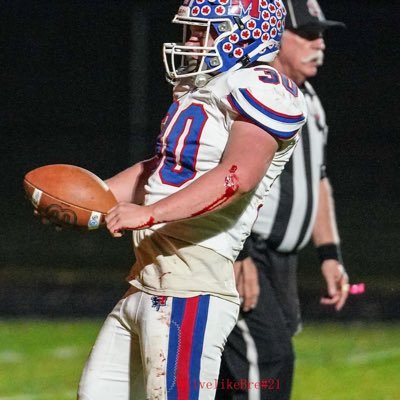 Colton Wittman | 5’8 | 200lbs | RB/ILB | Mapleton HS 🍁| C/O ‘25 | GPA 3.8📚 | HM All-Northeast Inland District | 25cowittman@imountie.org | 567-284-9616