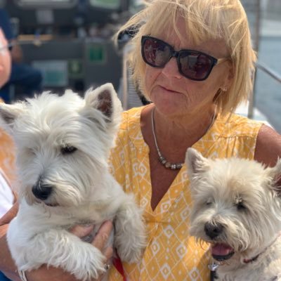 Retired early. Enjoy trips in caravan with Westies Rosie & Molly.  Oh and my hubby too 🤣