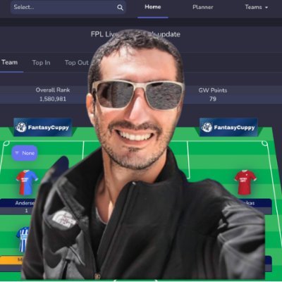 FPL_RoyCuppy's profile picture. Developing https://t.co/3LlYTIjAb7, your source for #FPL stats and insights 💪