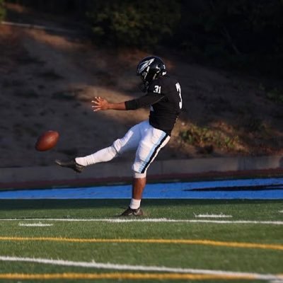 Cabrillo College Football 
#31 kicker / Punter