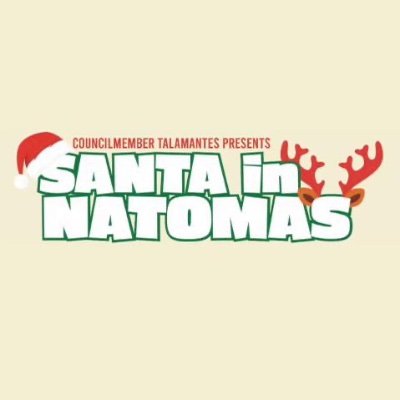 Councilmember Karina Talamantes partners with the Senator Ashby, Sacramento Fire & Police Department to visit Parks in Natomas with Santa!