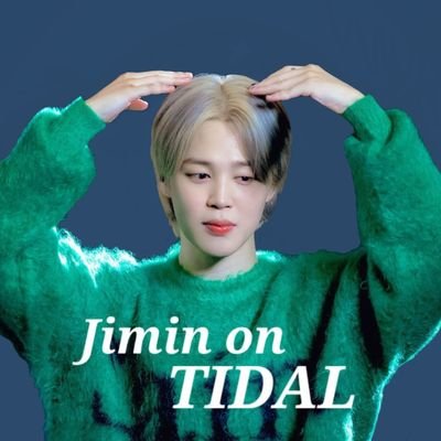 Jimin on Tidal